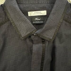 Versace Collection Gray Shirt